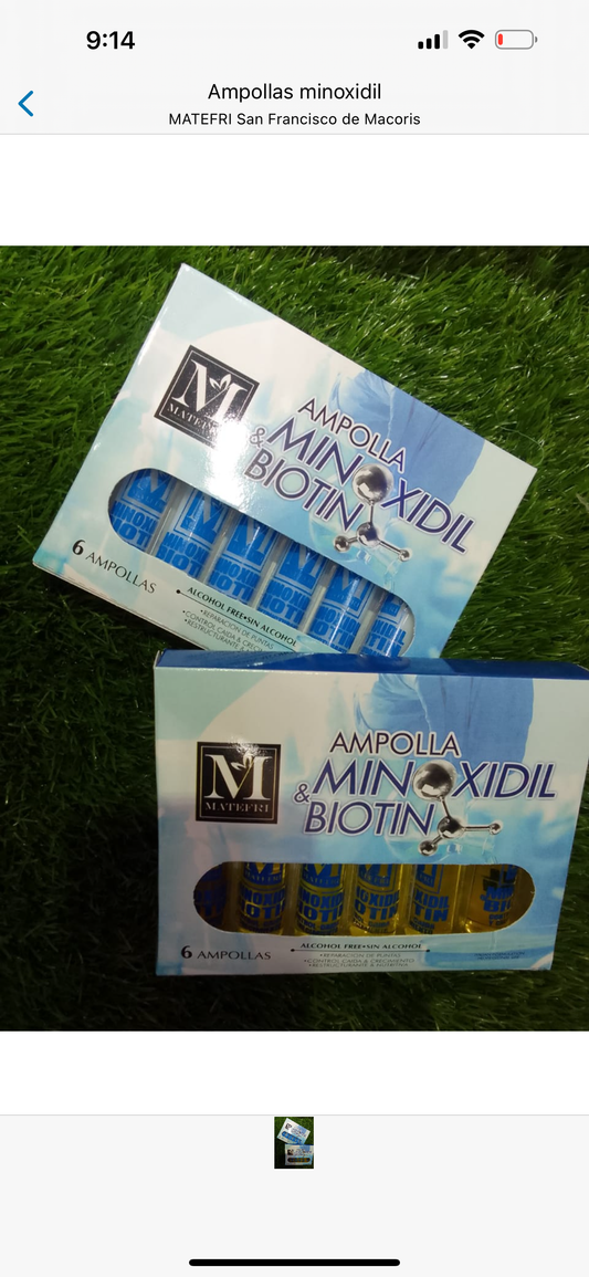 Minoxidil & Biotin