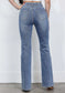 High-Rise Straight Jeans