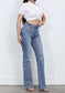 High-Rise Straight Jeans