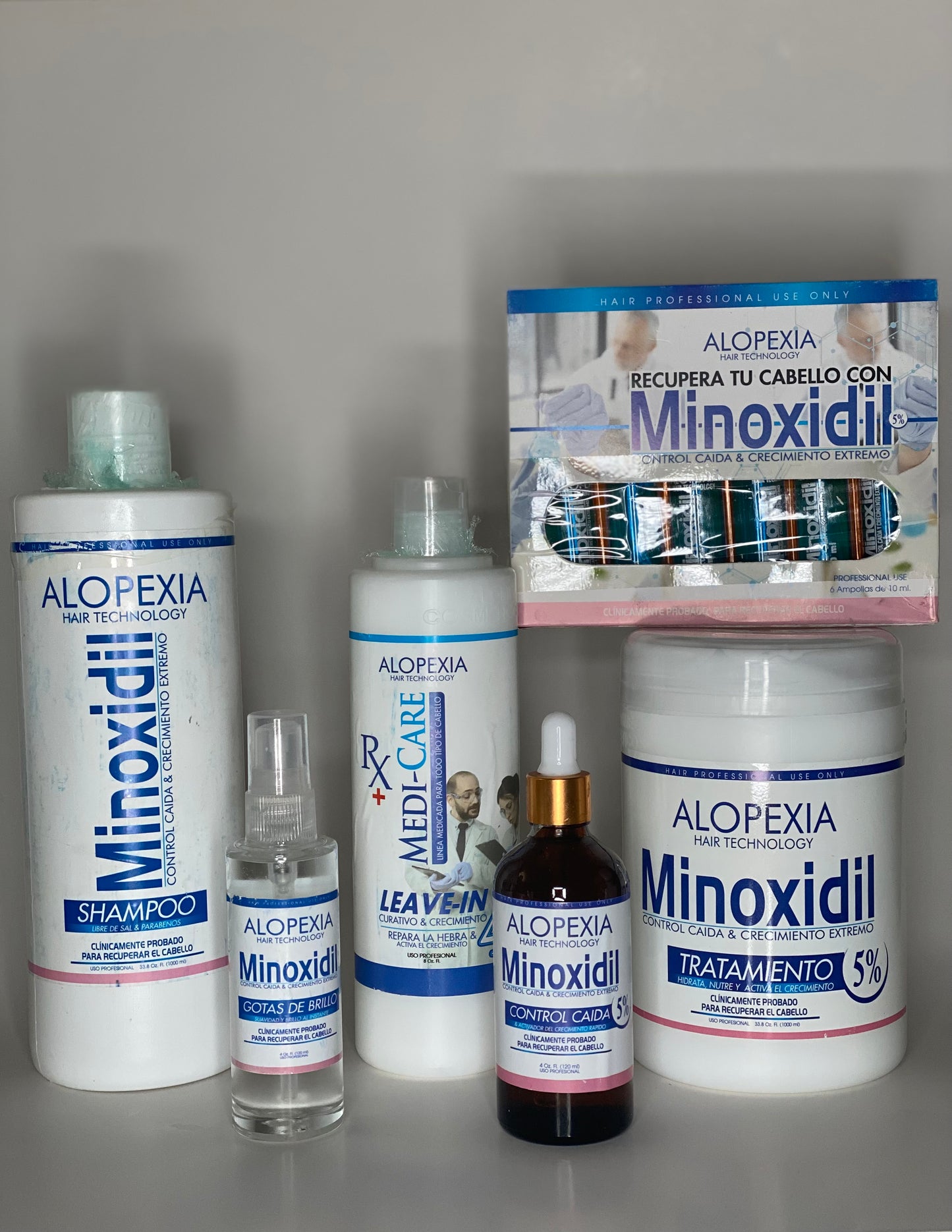 Minoxidil. Linea Completa